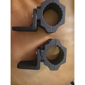 2pc Mount Bracket For UTV ATV RZR 4WD LED Whip Light Bar 1.75" to 2"Rollbar Cage